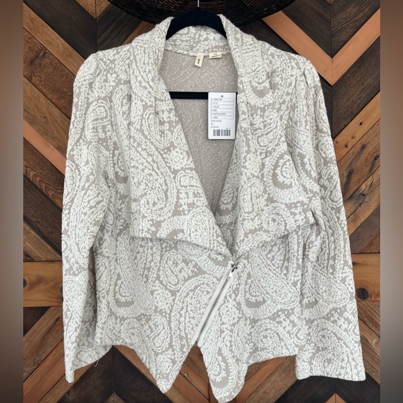 Anthropologie Jackets & Blazers - NWT Anthropologie Moth Paisley Moto Jacket Size XL